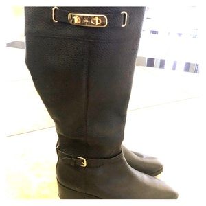 Coach leather riding boots sz 11